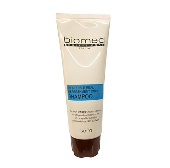 biomed 專業真正清爽清涼洗髮精便攜式, 1個, 100ml